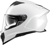 Weißer iXS Integralhelm iXS912 SV 1.0 mit klarer Visier, sicher und bequem für den Motorradschutz.