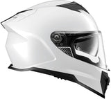 Weißer iXS Integralhelm iXS912 SV 1.0 mit aerodynamischem Design und sicherer Passform, auf einem neutralen Hintergrund.