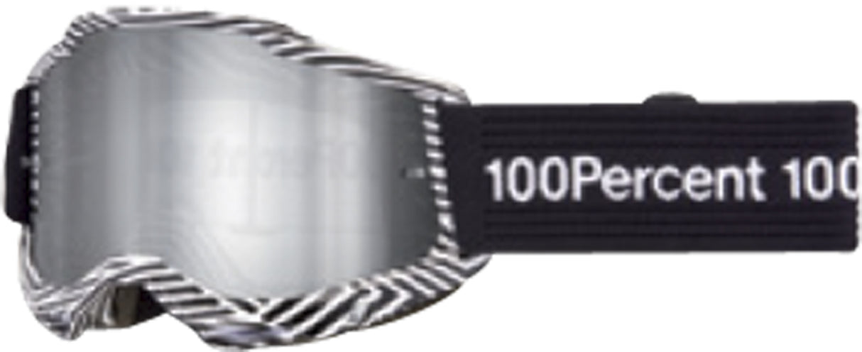 100% Motocrossbrille Accuri 2 Samba - Mirror Silver Lens