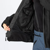 Schwarze iXS Damen Tourster-STX 1.0 Laminatjacke, Adventure-Jacke mit wasserdichter Oberfläche und sportlichem Design.