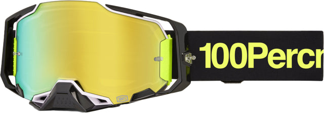 100% Armega Motocrossbrille Orban - Mirror Gold Lens
