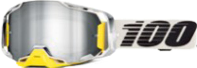 100% Armega Motocrossbrille Viggo - Mirror Silver Flash Lens