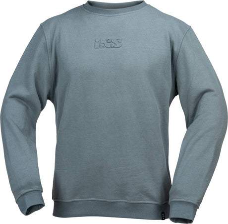 iXS 1.0 Sweater in Blau-Grau, Freizeitbekleidung, bequem und stilvoll, mit sichtbarem Kragen und weicher Textur