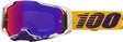 100% ARMEGA Motocrossbrille Difenbak mit getöntem Sichtfeld und strapazierfähigem Rahmen für sicheren MX-Sport