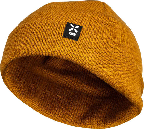 Braune iXS Freizeitbekleidung Beanie, lässige Mütze aus weichem Material, ideal für kalte Tage