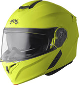 Gms Klapphelm Aperio Neon Gelb, Integralhelm mit reflektierendem Neon-Gelb, strapazierfähige Außenschale und komfortables Innenfutter