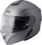 Gms Klapphelm Aperio Titan matt, integralhelm mit klappbarem Visier und atmungsaktivem Design, in mattem Titan-Finish.