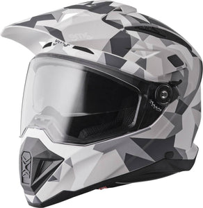 Gms Adventus Camo matt weiss-grau camo