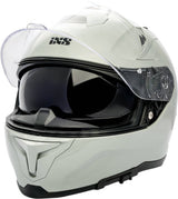 Grauer iXS Rapid 2.0 Integralhelm mit Visier, Kopf- und Kinnschutz für sicheren Motorradschutz