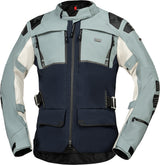 iXS Tourster-STX 2.0 Laminatjacke dunkelblau-blau grau-cool grey