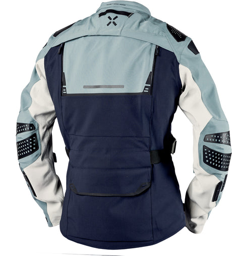 iXS Tourster-STX 2.0 Laminatjacke dunkelblau-blau grau-cool grey