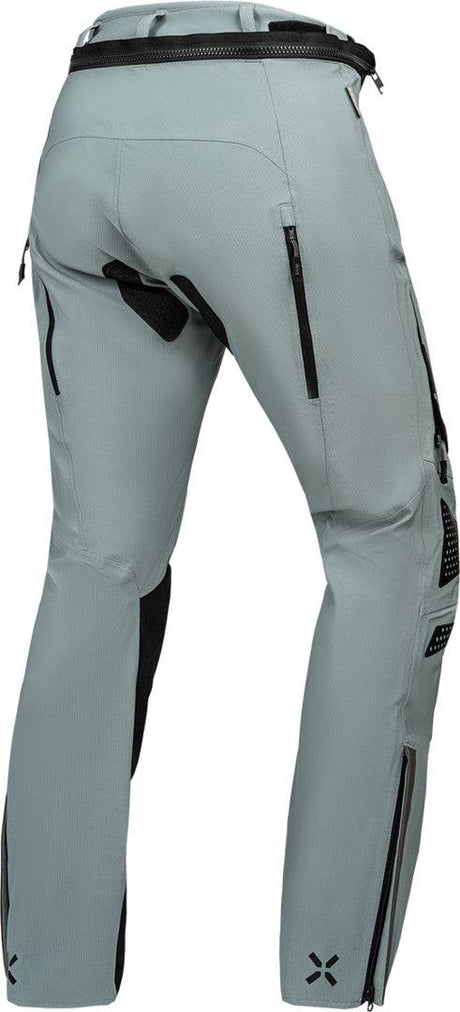 Damen Tourster-STX 2.0 Laminathose von iXS in Blau und Grau, robuste Adventure-Hose mit wasserabweisendem Material.