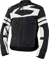 Schwarze und graue iXS Rapid-STX 2.2 Laminatjacke für Touren, wasserdicht und atmungsaktiv, mit Reißverschlusstaschen.