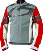 iXS Rapid-STX 2.2 Laminatjacke für Touren, blau, grau-rot, wasserdicht und atmungsaktiv, ideal für Radfahrer und Outdoor-Abenteuer