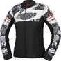 Schwarze Damen-Touring-Laminatjacke von iXS Rapid-STX 2.1 in Cool Grey, mit wasserdichter und atmungsaktiver Ausstattung