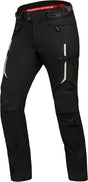 Schwarze iXS Rapid-STX 2.0 Laminathose für Touren, atmungsaktives und wasserdichtes Hosen-Design für Motorradfahrer.