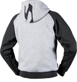 iXS Rapid 1.0 Hoodie Jacke in Dunkelgrau, touringfreundlich, mit Kapuze und bequemem Schnitt, für Fahrrad- oder Motorradtouren