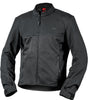 Schwarze iXS Rapid BigAir 1.0 Touring-Jacke aus robustem Material, mit Reißverschlüssen und Belüftung für Fahrradfahrer