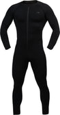 Schwarz-silberner iXS 365 Base Layer Einteiler, einteiliges Lederkombi-Design für optimalen Schutz und Komfort.