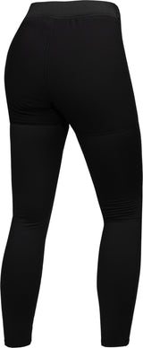 Schwarze iXS 365-Hybrid TMO 1.0 Funktionsbekleidung mit elastischem Material und Reißverschluss.