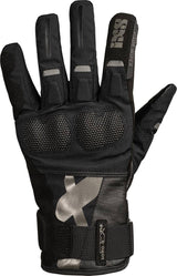 Schwarze Damen-Handschuhe von iXS Venture-STX-Z 1.0 mit robustem Material und modischem Design, perfekt für den Schutz der Hände.