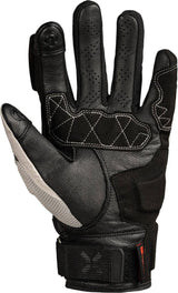 Schwarze iXS Venture-Air 1.0 Handschuhe mit cool grey Akzenten, atmungsaktives Material, für Fahrrad- oder Outdoor-Aktivitäten