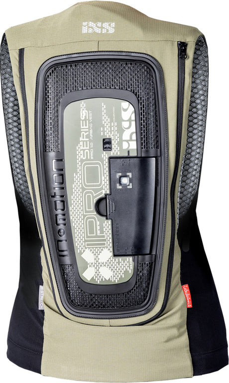 iXS Airbag Weste IPRO 1.0 oliv-schwarz
