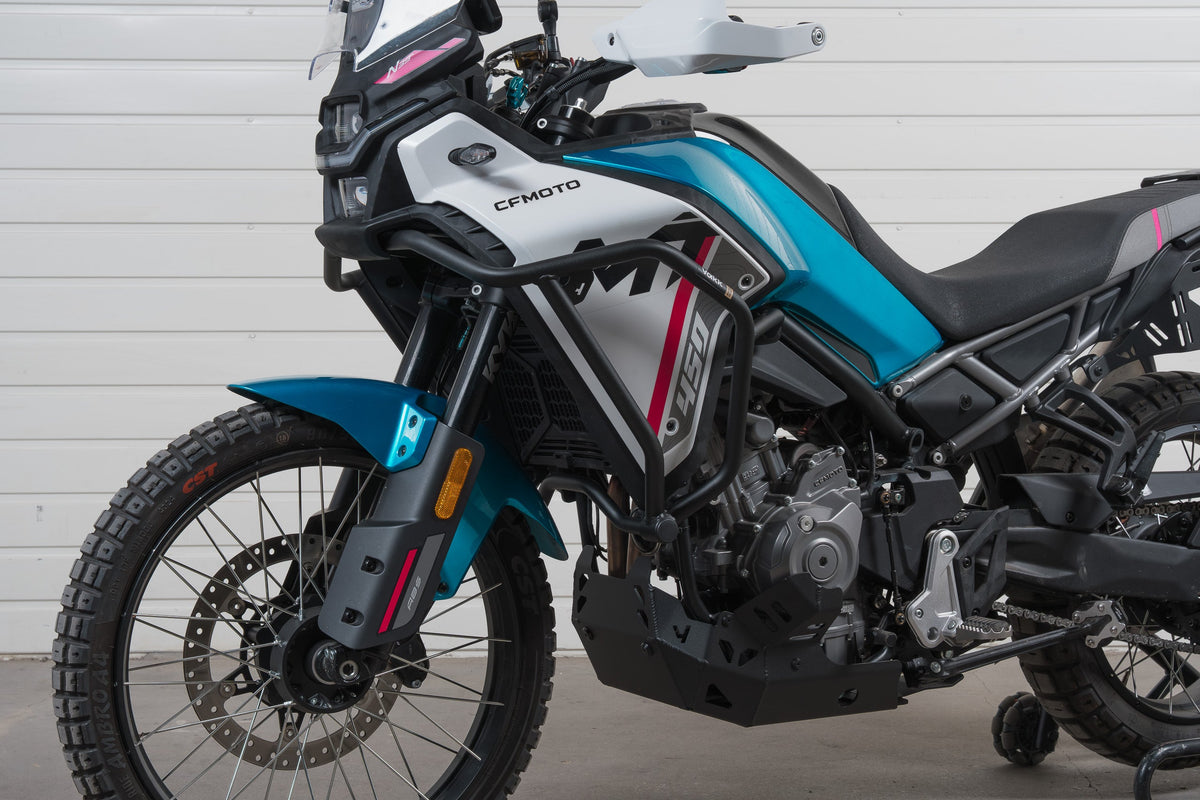 Yakk EXP Sturzbügel für CFMOTO 450MT 24- Schwarz – Ansicht 2