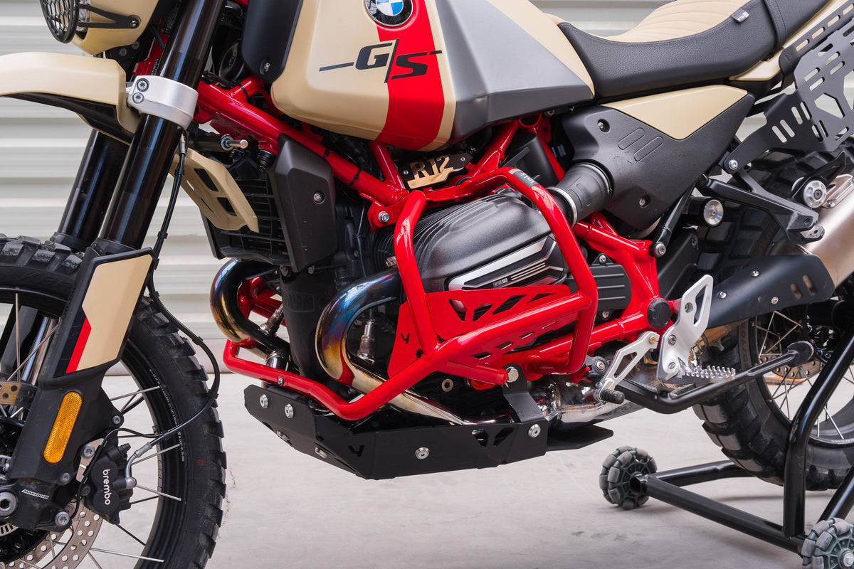 Yakk EXP Sturzbügel für BMW R12 GS 24- Rot – Ansicht 2