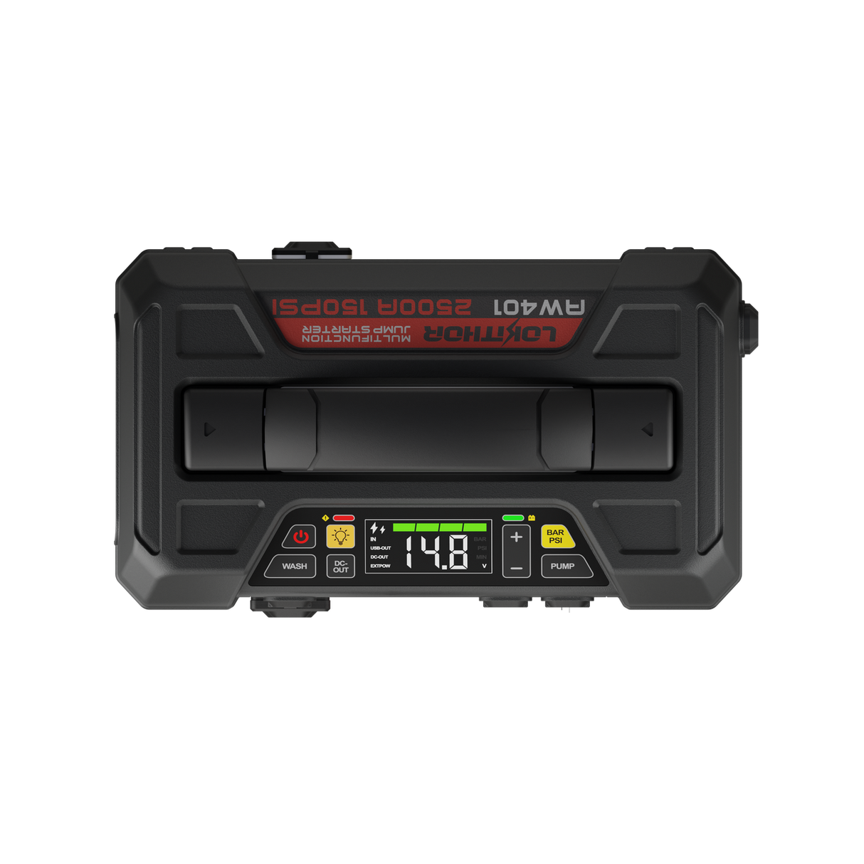 LOKITHOR AW401 Motorradreiniger & Kompressor 5-in-1