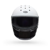 Bell Eliminator Carbon Diverge Weiss/Schwarz Integralhelm