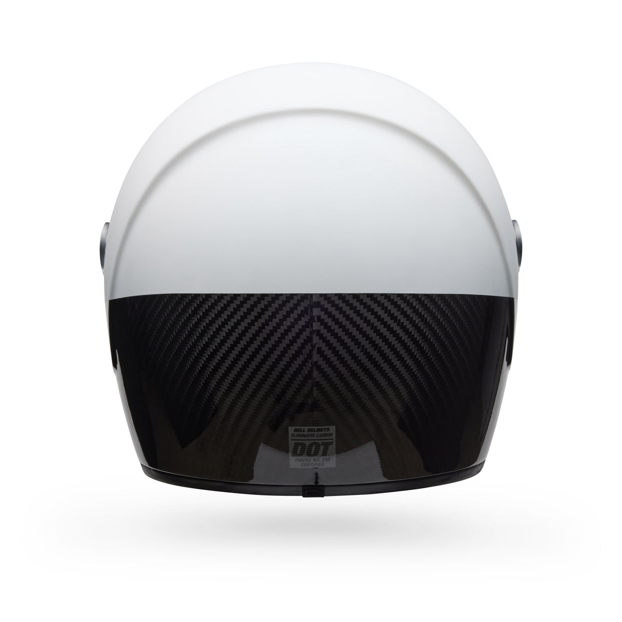 Bell Eliminator Carbon Diverge Weiss/Schwarz Integralhelm