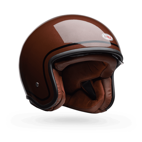 Bell Tx-501 Classic Gloss Rootbeer Jethelm