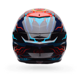 Bell Racestar Dlx Wird Grime Le Schwarz Integralhelm