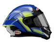 Bell Racestar Dlx Flex Grid Blau/Gelb Integralhelm