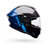 Bell Racestar Dlx Flex Strike Blau Integralhelm