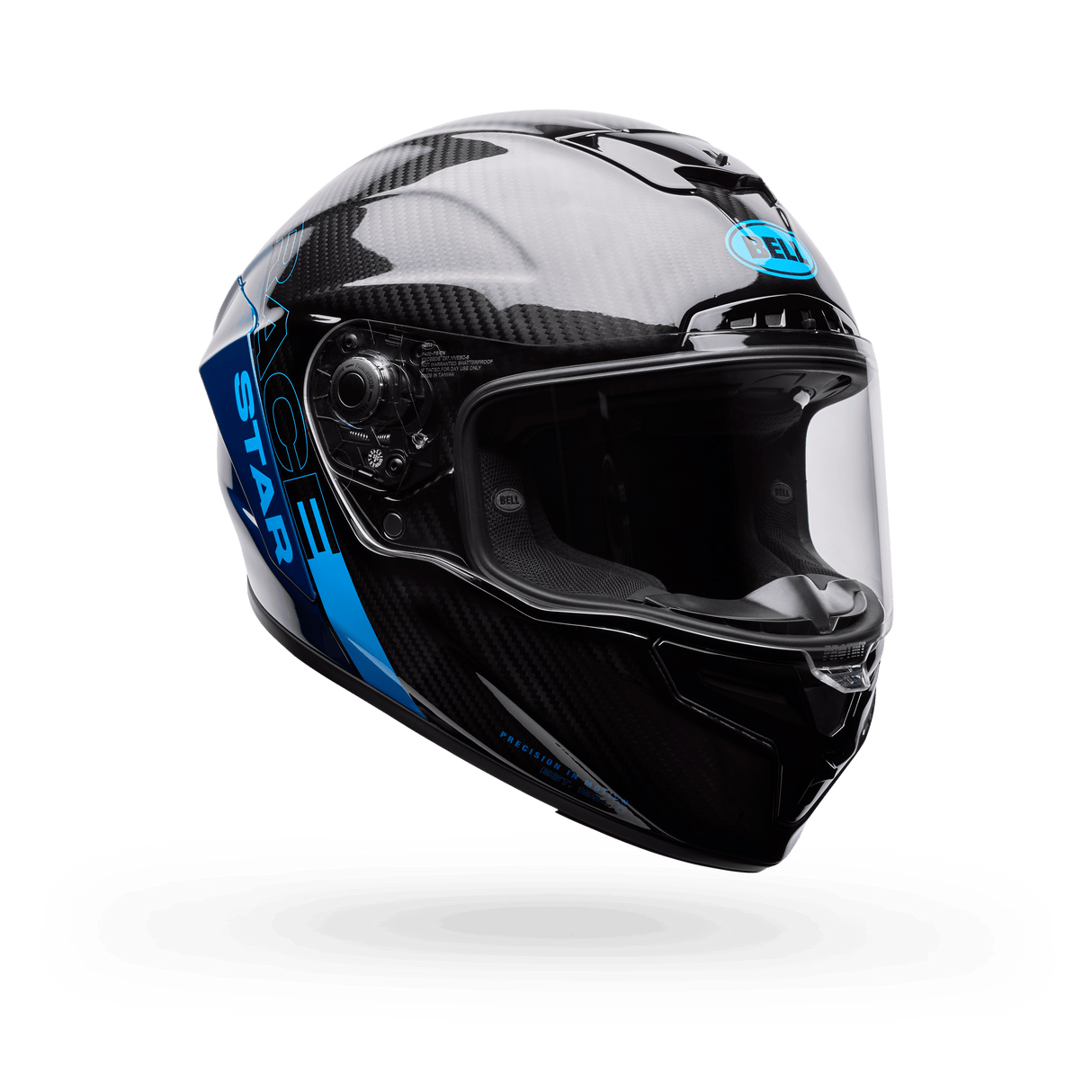 Bell Racestar Dlx Flex Strike Blau Integralhelm