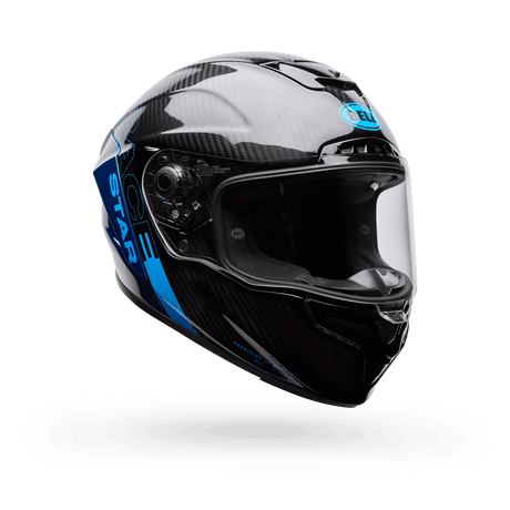 Bell Racestar Dlx Flex Strike Blau Integralhelm