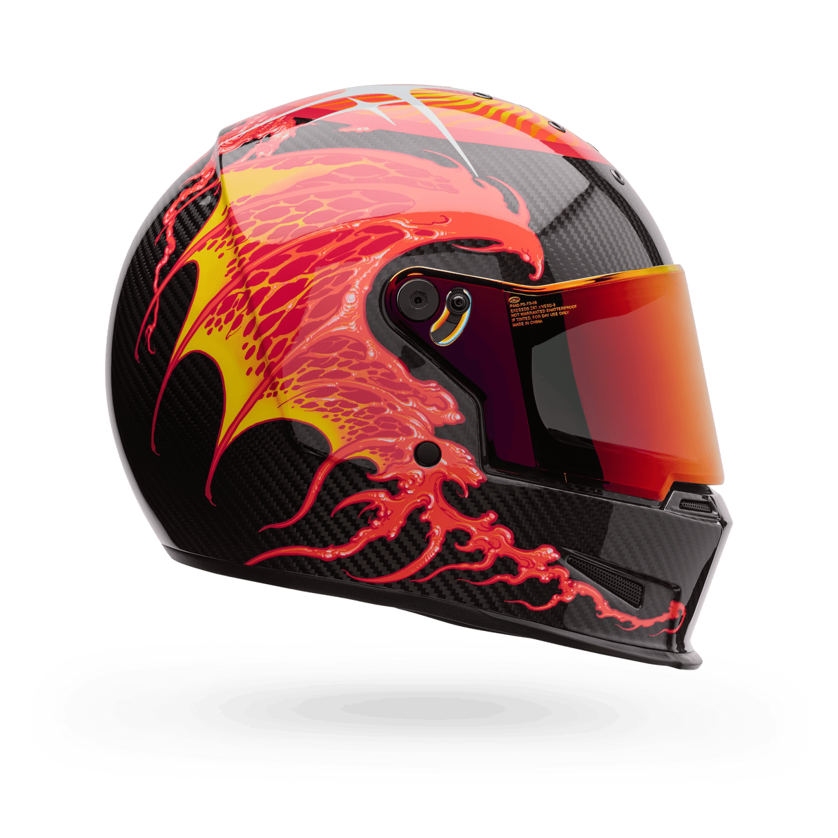 Bell Eliminator Carbon Society Grime Le Schwarz Integralhelm