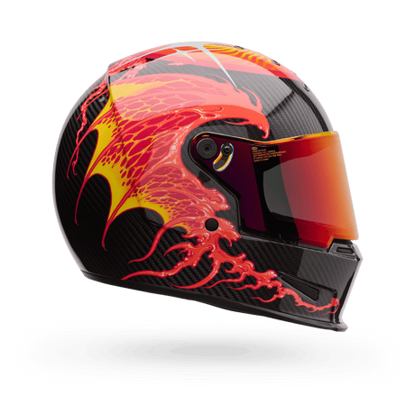 Bell Eliminator Carbon Society Grime Le Schwarz Integralhelm