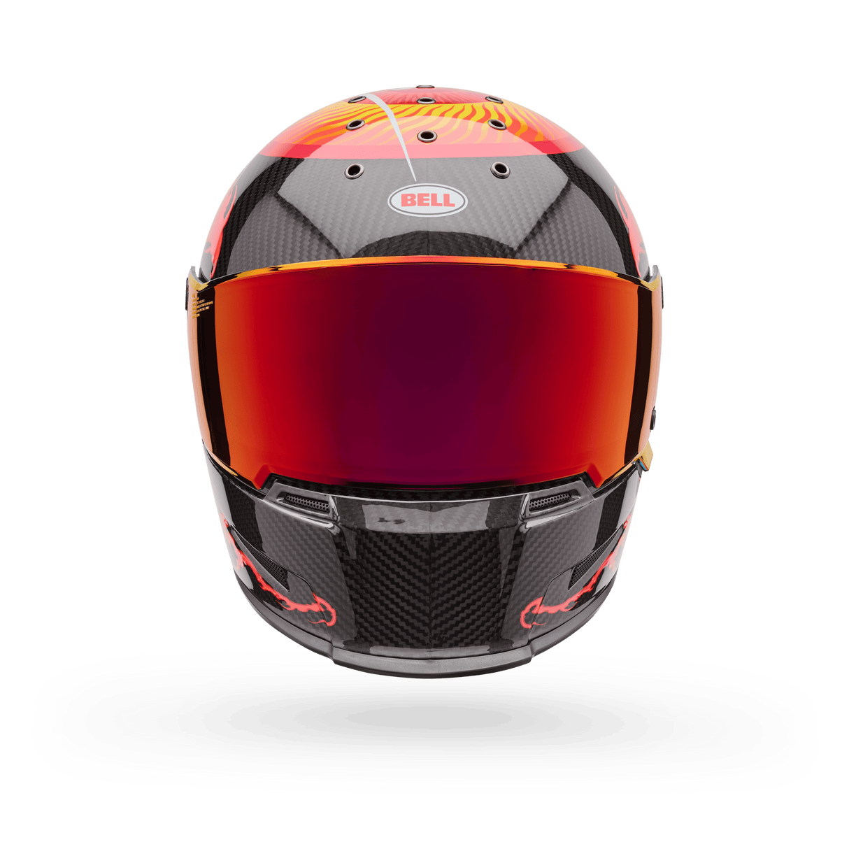Bell Eliminator Carbon Society Grime Le Schwarz Integralhelm