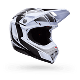Bell Moto-10 Spherical Grid Weiss/Schwarz/Grau Motocrosshelm