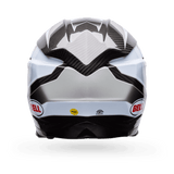 Bell Moto-10 Spherical Grid Weiss/Schwarz/Grau Motocrosshelm