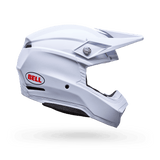 Bell Moto-10 Mips Solid Weiss Motocrosshelm