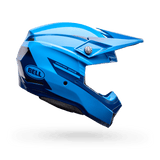 Bell Moto-10 Mips Fade Blau Motocrosshelm