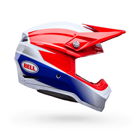 Bell Moto-10 Mips Falcon Rot/Weiss Motocrosshelm