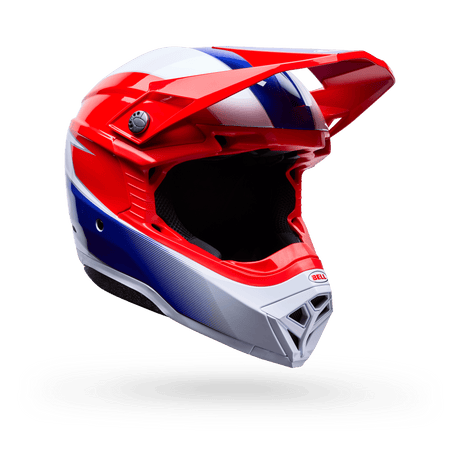 Bell Moto-10 Mips Falcon Rot/Weiss Motocrosshelm