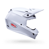 Bell Mx-10 Mips Solid Weiss Motocrosshelm
