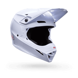 Bell Mx-10 Mips Solid Weiss Motocrosshelm