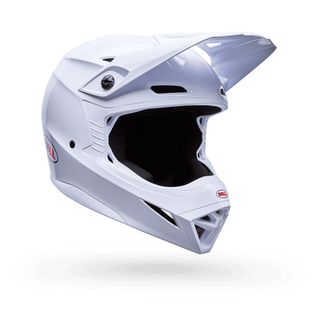 Bell Mx-10 Mips Solid Weiss Motocrosshelm